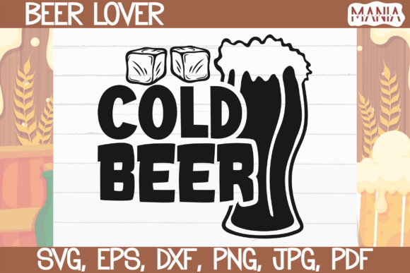 Cold Beer Svg Cut File: Versatile Design Assets