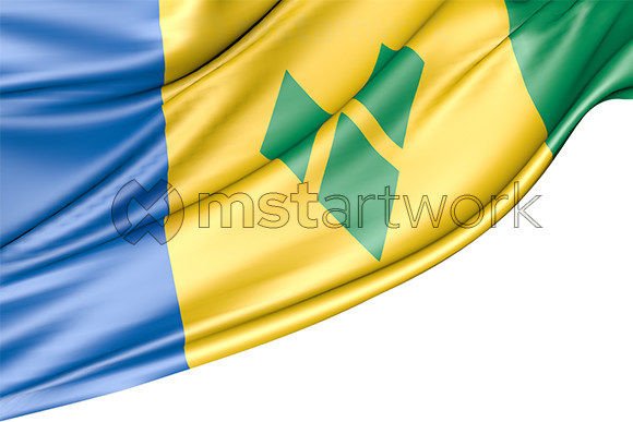 Elevating Visual Identity: Integrating the Saint Vincent and the Grenadines Flag in Modern Digital and Print Design