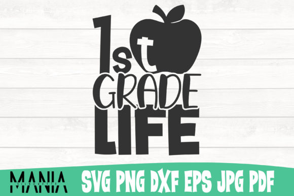 Evaluating the First Grade Life SVG Cut File Design
