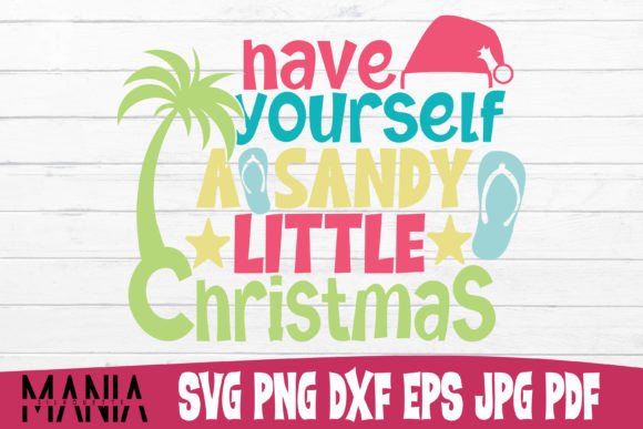 Have Yourself a Sandy Little Christmas: The Ultimate Digital Design Pack for Holiday Crafting