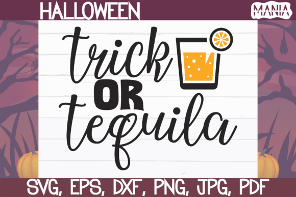 Trick or Tequila SVG Cut File Guide